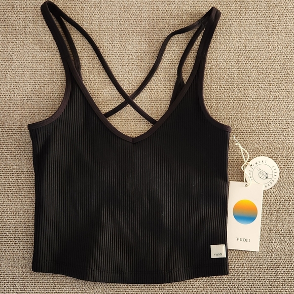 Vuori Tops - NWT VUORI RIB CROP TANK